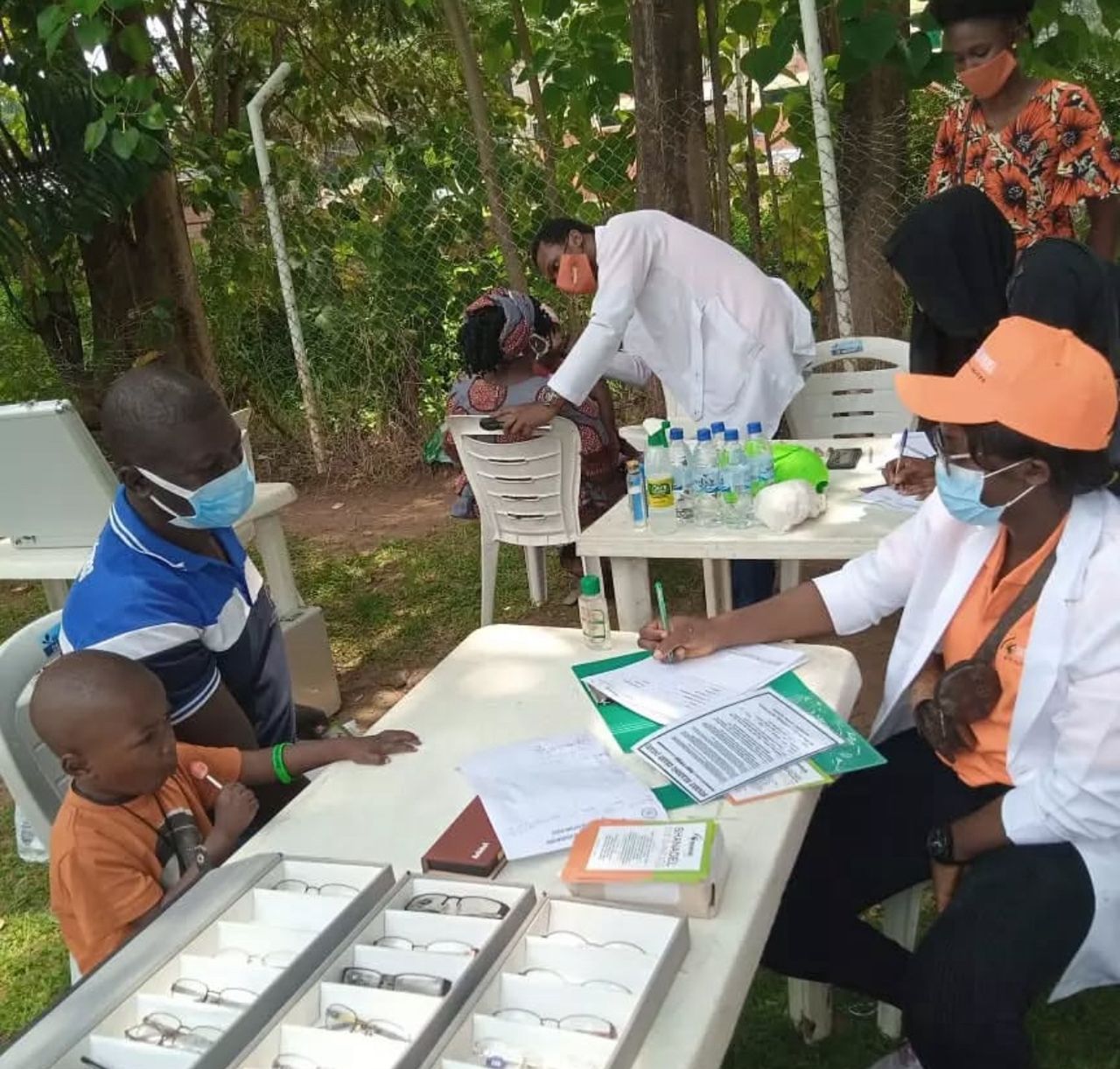 Dr. Zephyr Alabegbe, founder of Shanadel Eye Clinic